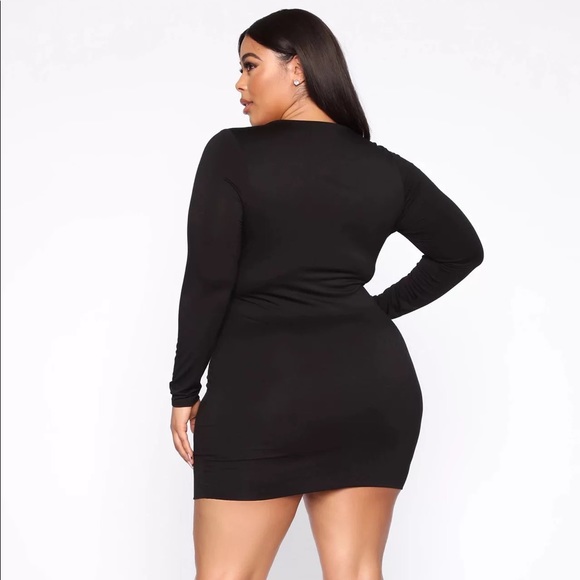 “Chained 2 Perfection” mini dress (New Arrivals) - Picture 3 of 4